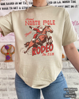 North Pole Rodeo Tee or Crewneck