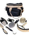 AJ Tack Deluxe Horse Grooming Bag with Grooming Tools
