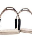 AJ Tack Jointed Flex Stirrup Irons - Black