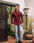 Holt Men's Light Blue Boot Cut Jeans