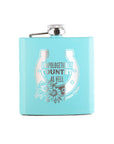 Unapologetically Country as Hell Flask Gift - Bourbon Cowgirl