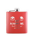 Bet Against Me That'll Be Fun Flask Gift - Bourbon Cowgirl