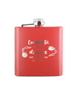 Congrats on the Divorce We Hated Him Flask Gift - Bourbon Cowgirl