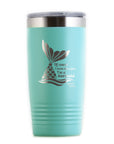 Of Course I Drink Like a Fish, I'm a Mermaid! Travel Coffee Tumbler