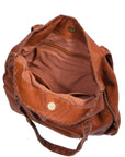 Lace Cognac Handbag - B181