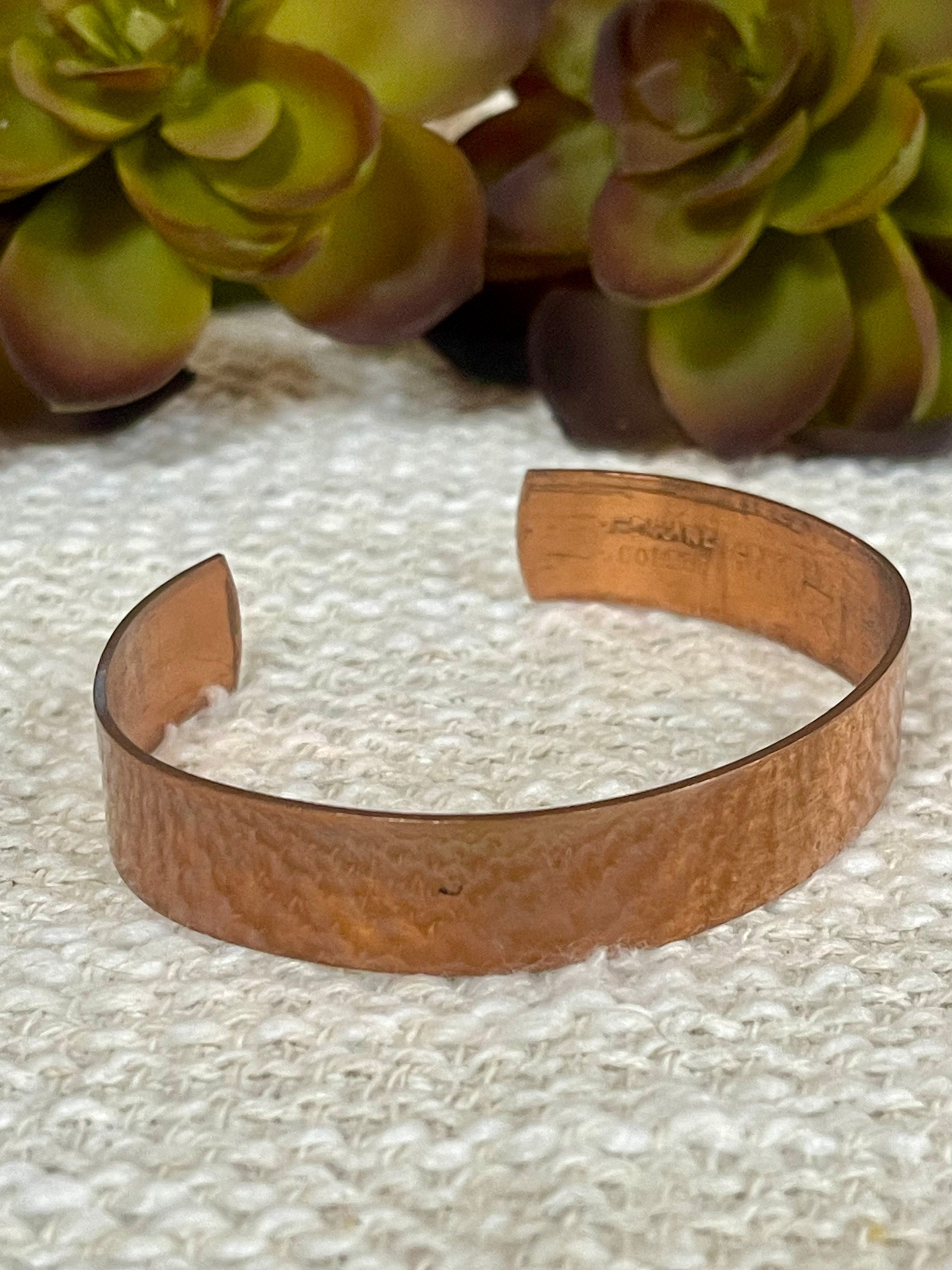 Vintage Handmade Copper Cuff - Everest Ranch