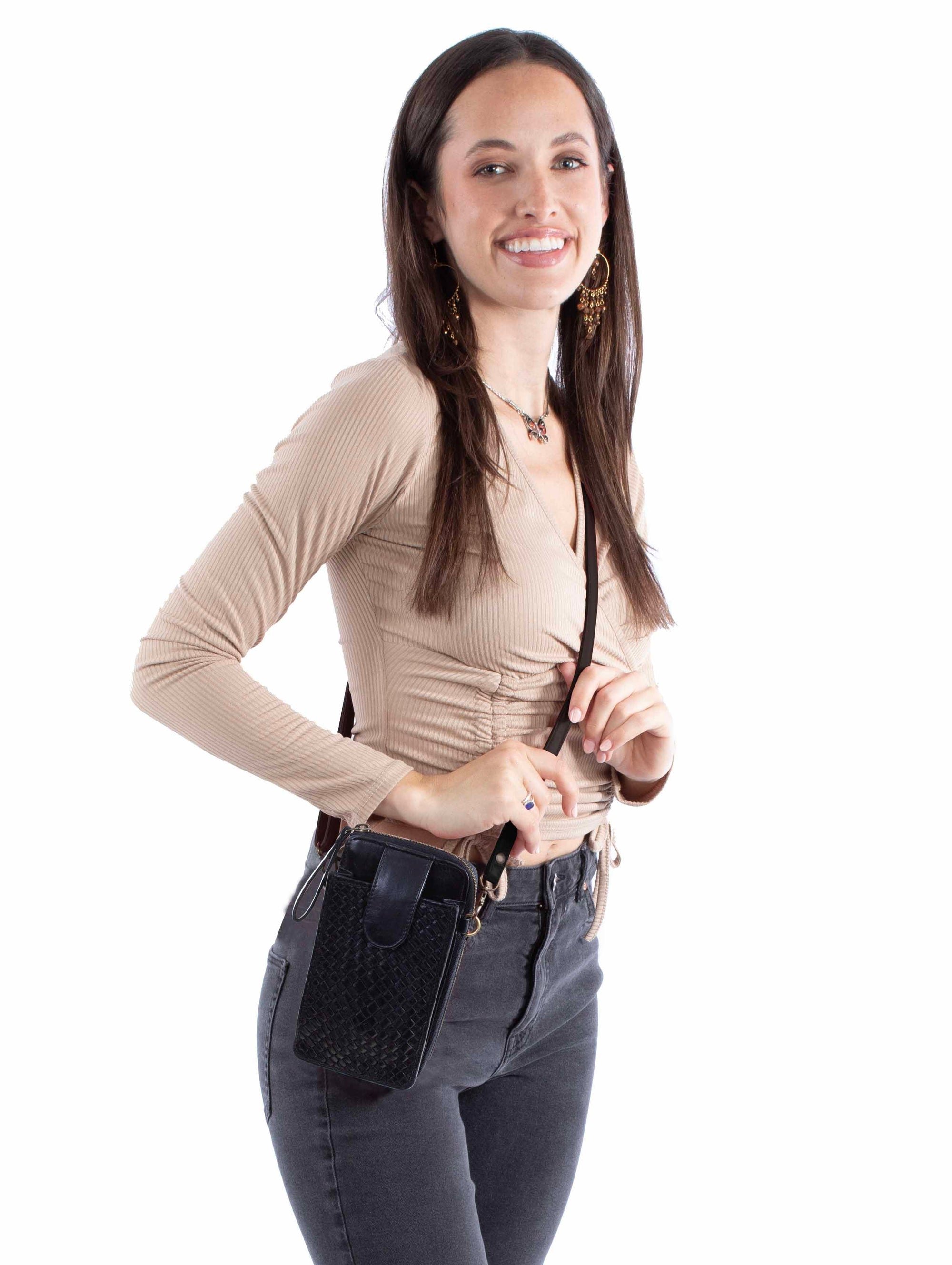 Ladies Zip Handbag - B375