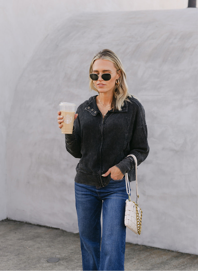 The Jemma Hooded Zip-Up Jacket