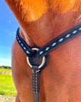 BuckStitch Betty Tack Set Turquoise/Black