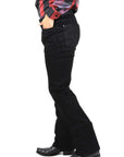 Holt Men's Jet Black Boot Cut Jeans