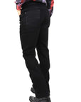 Holt Men's Jet Black Boot Cut Jeans