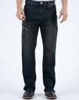 Holt Men's Dark Blue Boot Cut Jeans