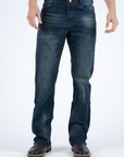 Holt Men's Mid Blue Boot Cut Jeans