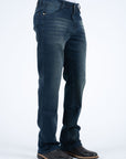 Holt Men's Mid Blue Boot Cut Jeans