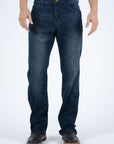 Holt Men's Blue Boot Cut Jeans