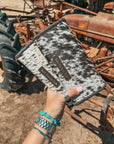 The Elva (Brown Leather) Wallet a Haute Southern Hyde by Beth Marie Exclusive