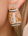 Football Game Day Stud Earrings