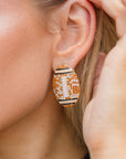 Football Game Day Stud Earrings