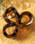 Leopard Print Hollow Out Hair Claw Clip