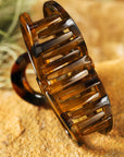 Leopard Print Hollow Out Hair Claw Clip