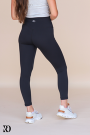 BLACK FLEECE LINED VITAL LEGGINGS | RD ESSENTIALS