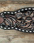 Dark Oil With Buckstitching  Bronc Noseband