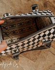 Bailey Checkered Speedy Bag