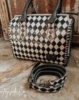 Bailey Checkered Speedy Bag