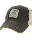 Whiskey Is My Spirit Animal Distressed Snap Back Trucker Hat