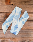 Blue Western Skinny Mini Wild Rag Scarf / Cowgirl Necktie 