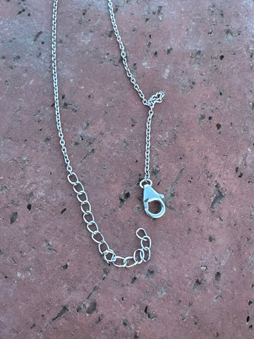 Handmade Sterling Silver Kingman Turquoise Bar Necklaces