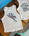 Buckin’ Horse Cropped Tank