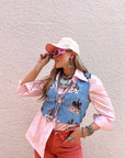 The Alice Button Up in Pink