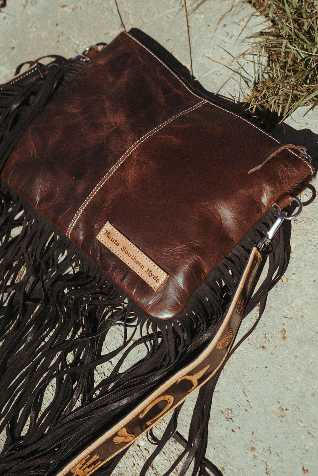 The Western &amp; Branded Crossbody a Haute Southern Hyde by Beth Marie Exclusive