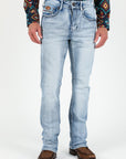 Holt Men's Light Blue Boot Cut Jeans