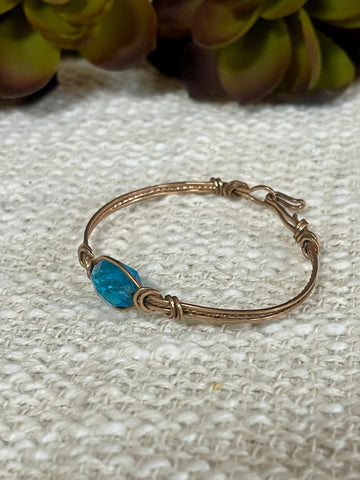 Vintage Handmade Copper Bracelet