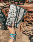 The Elva (Brown Leather) Wallet a Haute Southern Hyde by Beth Marie Exclusive