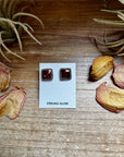 Dahlia Rose Stud Earrings – Sterling Silver