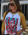 4TH OF JULY RODEO BASEBALL | TEE