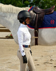 Megan Knee Patch Breeches - Beige