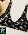 Yeehaw Disco Cowgirl Bikini Top