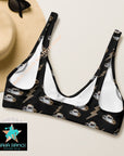 Yeehaw Disco Cowgirl Bikini Top