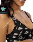Yeehaw Disco Cowgirl Bikini Top