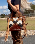 Conway Cowhide Concealed Carry Purse