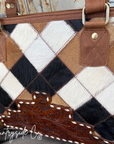 Conway Cowhide Concealed Carry Purse