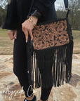 Rio Grande Tooled Leather Purse by Countryside Co.