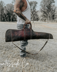 Leather Long Carry Case by Countryside Co.