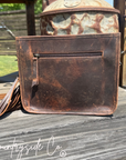 The Showdown Tooled Leather Purse