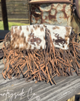 Cowboy Fringe Cowhide Handbag
