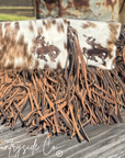 Cowboy Fringe Cowhide Handbag